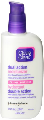 Clean & Clear Oil-Free Dual Action Moisturizer 118ml/3.93oz