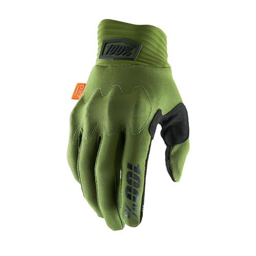 100% Cognito D30 Protection Enhanced Motocross Gloves - MX, Dirt Bike & Powersport Riding Gear with Extra Knuckle Gaurds