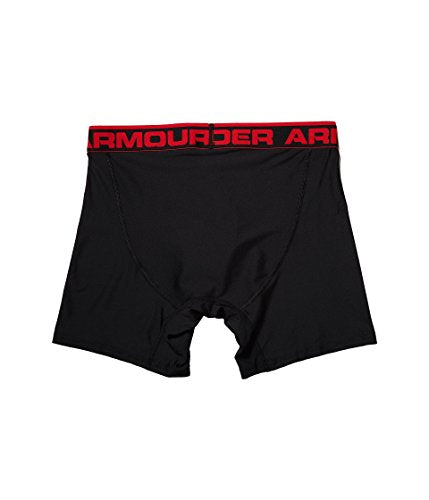 Under Armour UA Original Series 6” Boxerjock – 2-Pack (X-Large, Black)