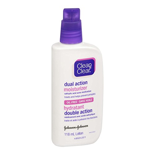 Clean & Clear Oil-Free Dual Action Moisturizer 118ml/3.93oz