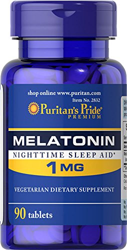 Puritan's Pride Melatonin 1 mg tabs.1.mg.90