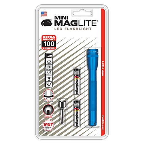 Mini Maglite AAA 2 Cell LED Flashlight Blister Pack - Black