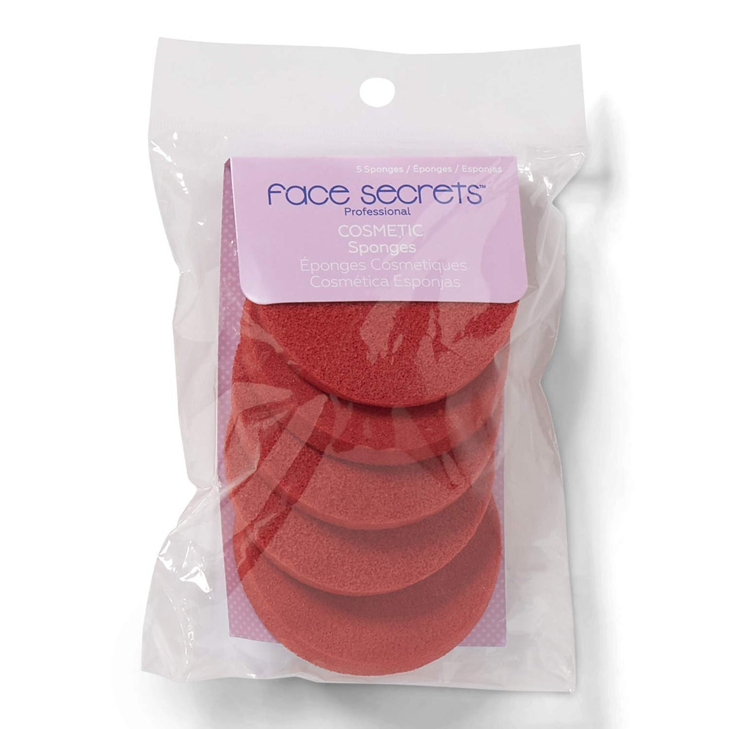 Face Secrets Professional Red Makeup Sponges